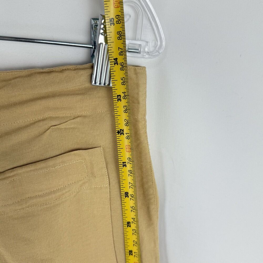 Back From Bali Rayon Wide Leg Beige Women’s Pants Size M - Picture 15 of 15